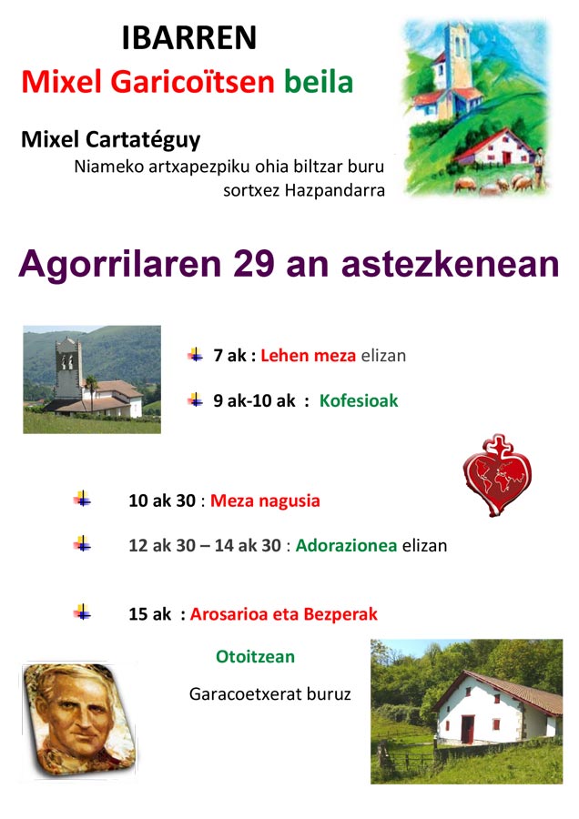 Pèlerinage en basque à Ibarre