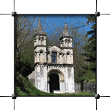 Calvaire de Bétharram · 3e Station · "Jésus devant Caïphe" · © stockli