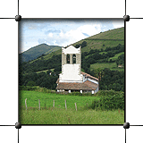 L'église du village natal de Saint Michel Garicoïts à Ibarre